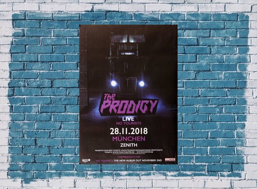 The Prodigy - No Tourists, Mnchen 2018 - Konzertplakat