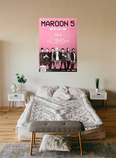 Maroon 5 - Red Pill Blues, Kln 2019 - Konzertplakat