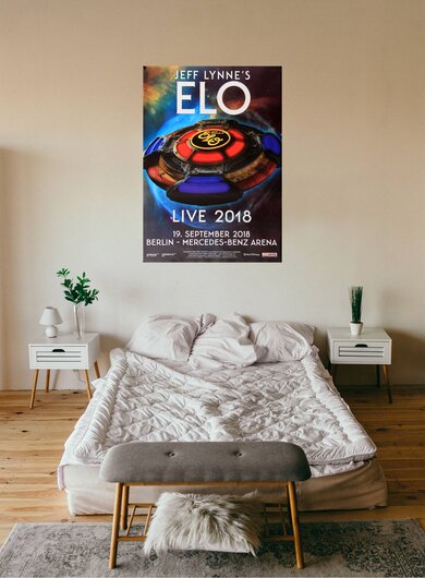ELO - Electric Light Orchestra - Jeff Lynnes, Berlin 2018 - Konzertplakat