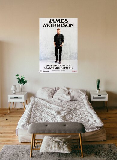 James Morrison - Youre Stranger, Hamburg 2019 - Konzertplakat