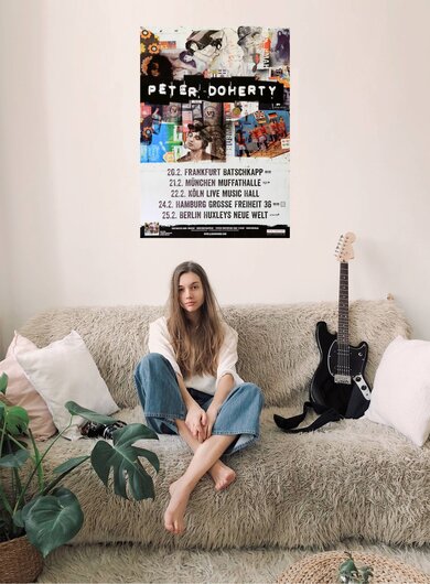 Peter Doherty - I Dont Love Anyone , Tour 2017 - Konzertplakat