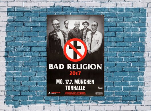 Bad Religion - True North Live, Mnchen 2017 - Konzertplakat