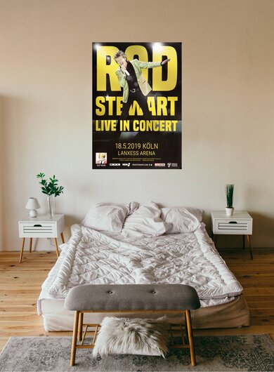 Rod Stewart - Live In Concert, Kln 2019 - Konzertplakat