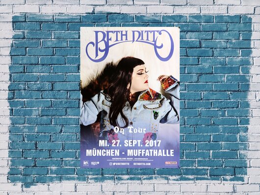Beth Ditto - Fake Sugar, Mnchen 2017 - Konzertplakat