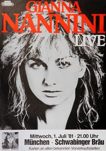 Gianna Nannini, Latin Lover, Mnchen 1981