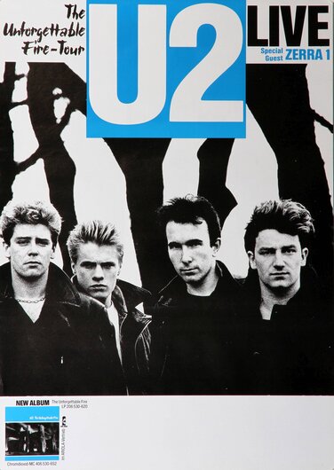 U2, Unforgetable Fire, 1985