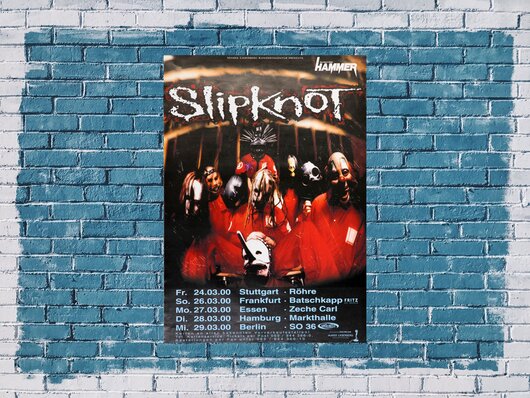 Slipknot - Wait And Bleed, All Dates, 2000