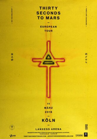 Thirty Seconds To Mars - European Tour, Kln 2018