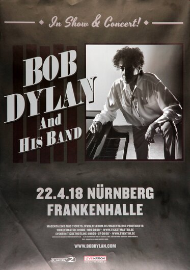 Bob Dylan - In Show & Concert, Nrnberg 2018