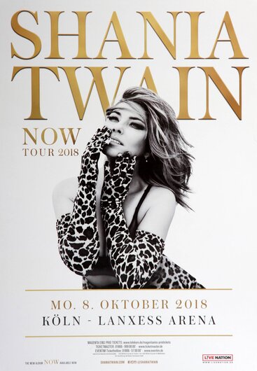Shania Twain - Now Tour, Kln 2018