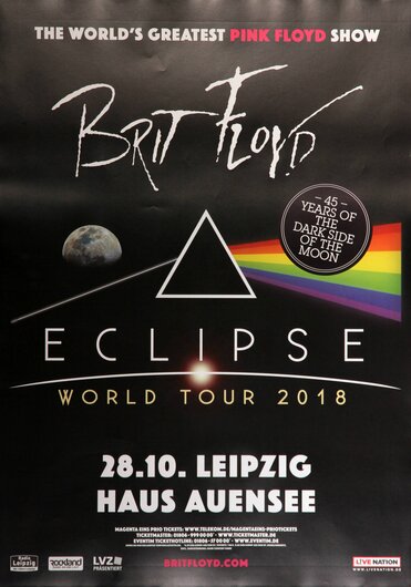 Brit Floyd - Eclise World Tour, Leipzig 2018