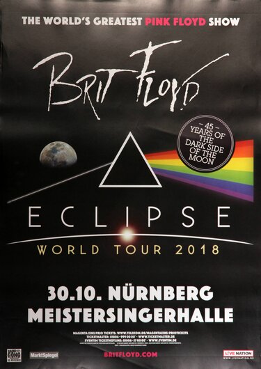 Brit Floyd - Eclise World Tour, Nrnberg 2018
