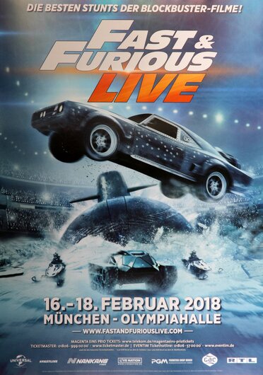 Fast & Furious - LIVE, Mnchen 2018