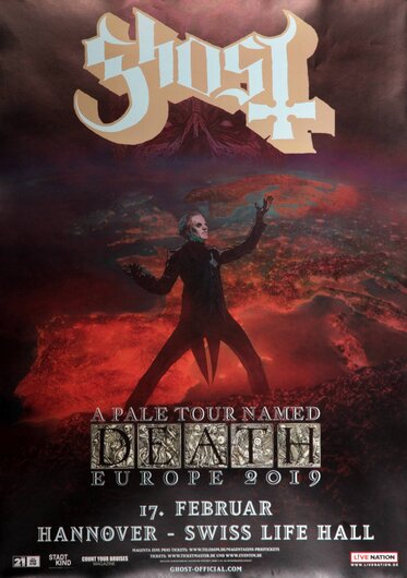 Ghost, A pale Tour Named Death Europe, Hannover, 2019,