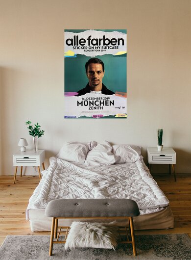 alle Farben - Stick On My Suitcace, Mnchen 2019