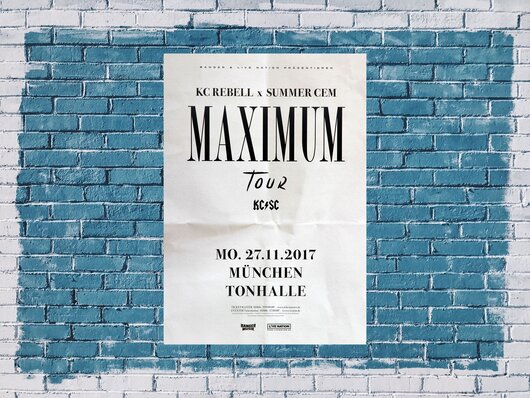 KC Rebell X Summer Cem - Maximum Tour, Mnchen 2017