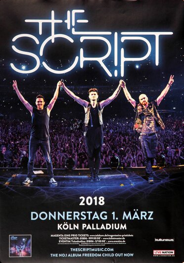 The Script - No Sound Without Silence, Kln 2018