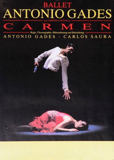Antonio Gades - Ballet Carmen, No Town 1985
