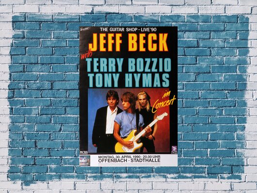 Jeff Beck in Concert - The Concert Sahop - Live 90, Offenbach 1990