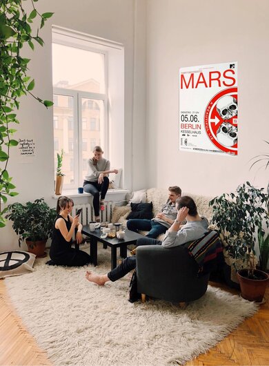 30 Seconds to Mars - A Beautifull Lie, Kln 2007 - Konzertplakat