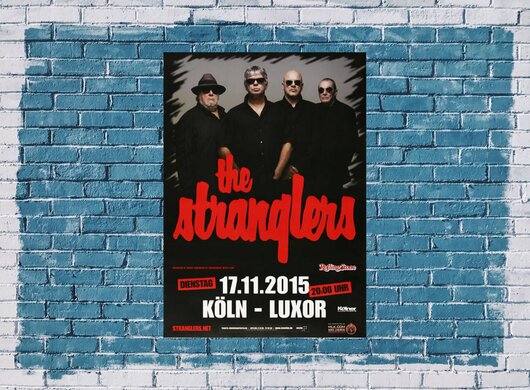 The Stranglers - Live In , Kln 2015 - Konzertplakat