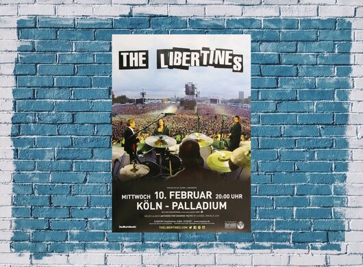 The Libertines - The Matter , Kln 2016 - Konzertplakat