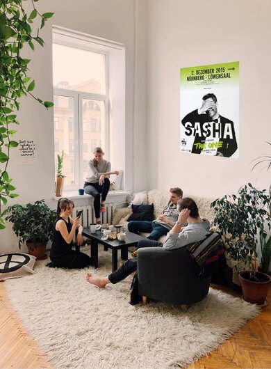 Sasha - The One , Nrnberg 2015 - Konzertplakat