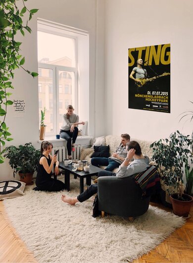 Sting - The Last Ship, Mnchengladbach 2015 - Konzertplakat