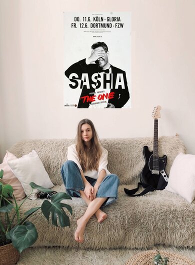 Sasha - The One DOR , Kln 2015 - Konzertplakat