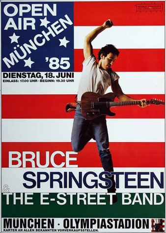 Bruce Springsteen - Born in the USA, Mnchen 1985 -...