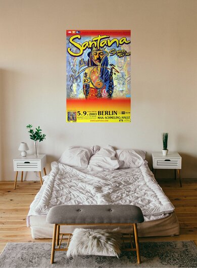 Santana - Shaman, Berlin, 2003 - Konzertplakat