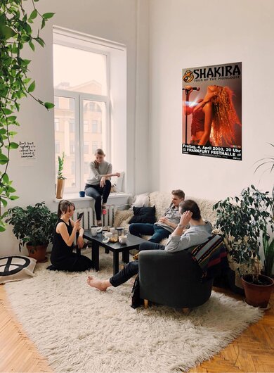 Shakira - The Mongoose, Frankfurt 2003 - Konzertplakat