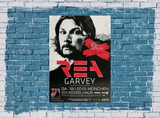 Rea Garvey - Mnchen, Mnchen 2013 - Konzertplakat