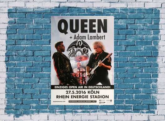 Queen - Live In Kln, Kln 2016 - Konzertplakat