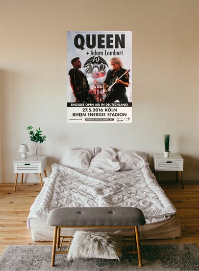 Queen - Live In Kln, Kln 2016 - Konzertplakat