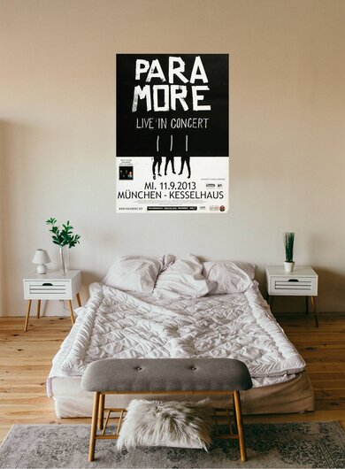 Paramore - Live In , Mnchen 2013 - Konzertplakat