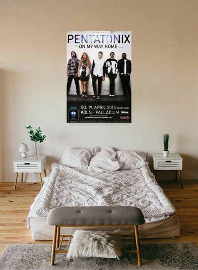Pentatonix - On My Way , Kln 2015 - Konzertplakat