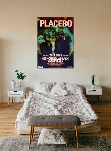 Placebo - Loud Like Love, Mnchengladbach 2014 - Konzertplakat