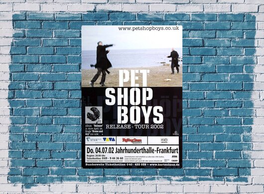 Pet Shop Boys, Release, FRA, 2002 - Konzertplakat