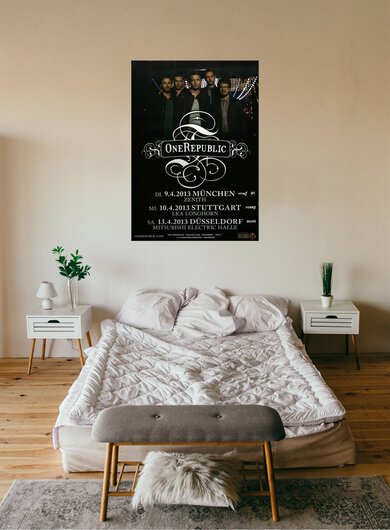 OneRepublic - Love Runs Out , Mnchen 2013 - Konzertplakat
