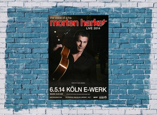 Morten Harket  - Brother , Kln 2014 - Konzertplakat