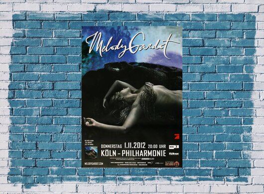 Melody Gardot - The Absence , Kln 2012 - Konzertplakat
