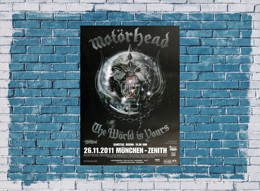 Motrhead  - Mnchen, Mnchen 2011 - Konzertplakat