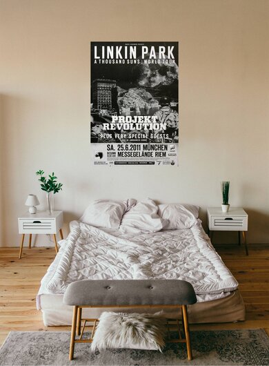 Linkin Park - World Tour , Mnchen 2011 - Konzertplakat