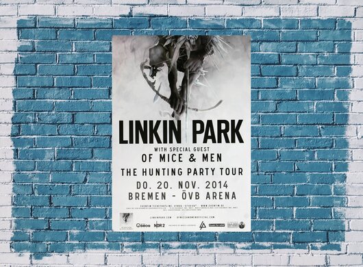 Linkin Park - Until Its Gone , Bremen 2014 - Konzertplakat