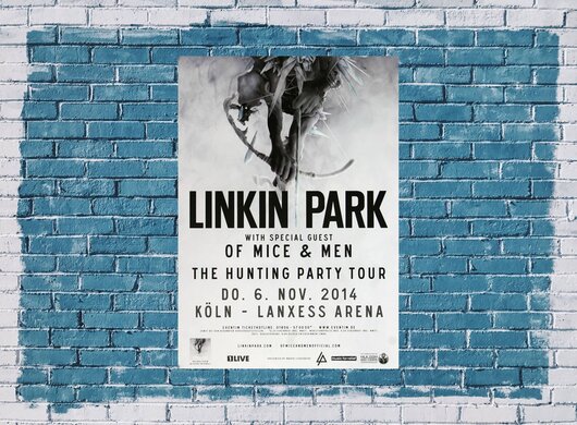Linkin Park - Until Its Gone , Kln 2014 - Konzertplakat
