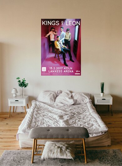 Kings Of Leon - Sex On Fire , Kln 2017 - Konzertplakat