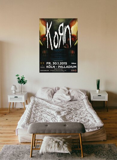 Korn - Prey For Me, Kln 2015 - Konzertplakat