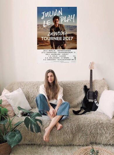 Julian Le Play - Zugvgel, Tour 2017 - Konzertplakat