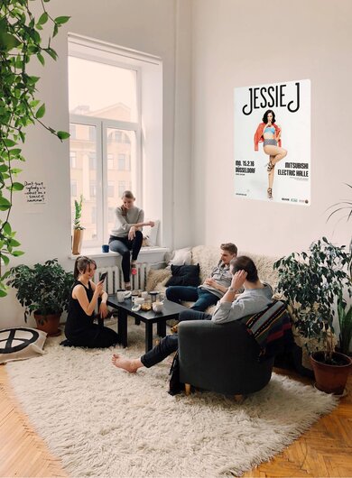 Jessie J - Bang Bang , Dsseldorf 2016 - Konzertplakat